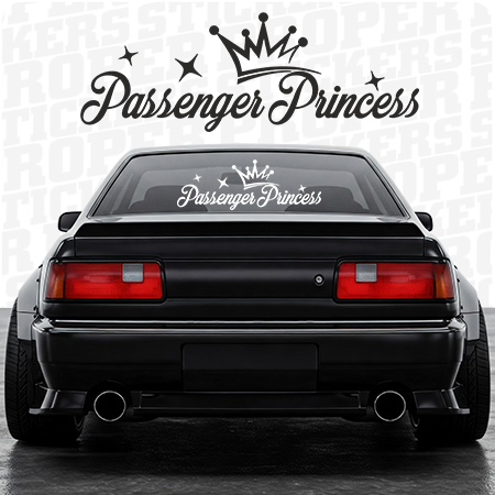 Passenger Princess - BIG - naklejka